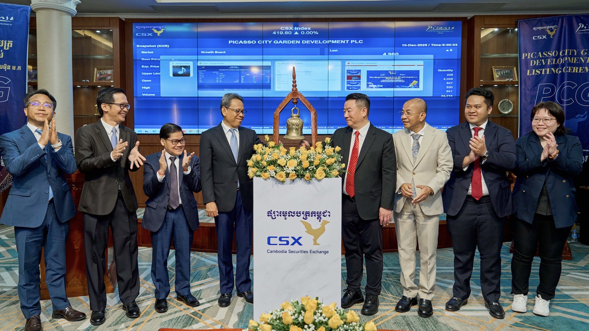柬埔寨2025年首支IPO鸣钟：毕加索今日正式挂牌上市