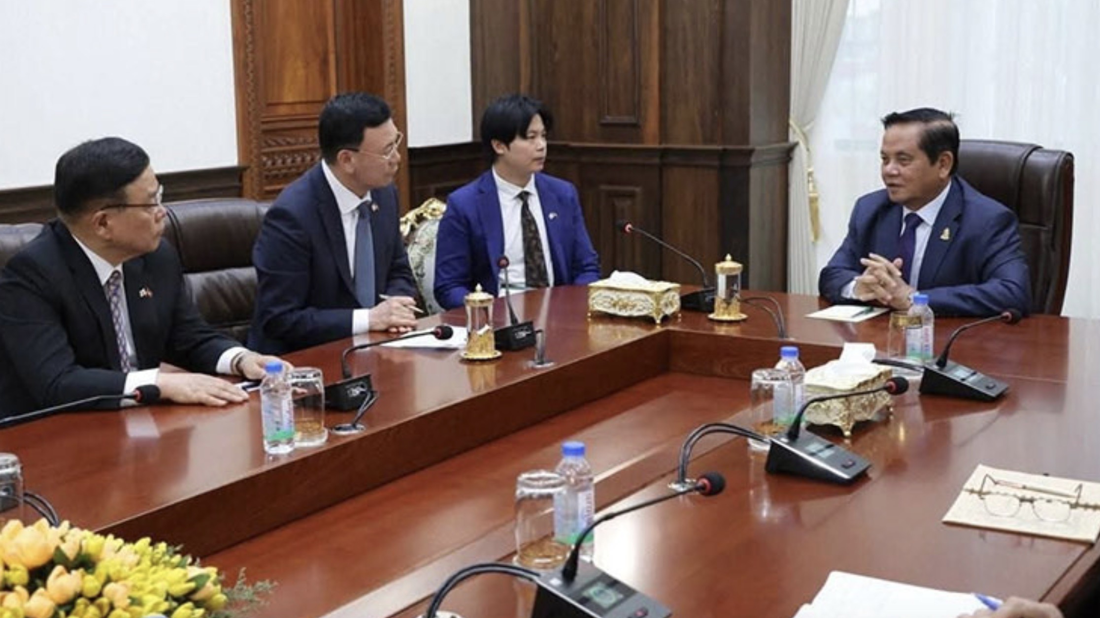 韩国商务代表团访柬，共促多领域务实合作