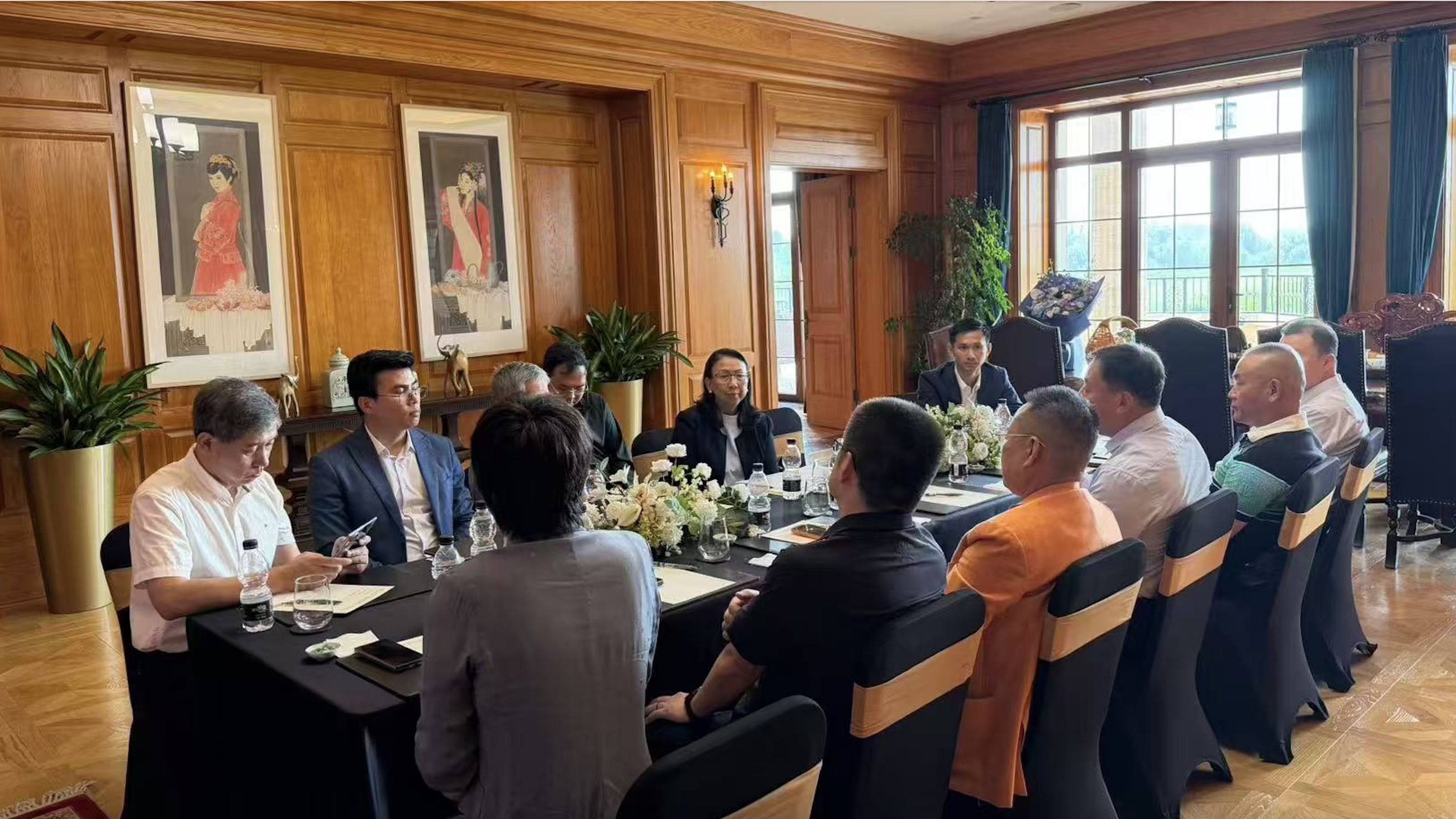 东盟企业出海服务中心组织中柬产业投资合作专题交流